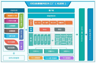 中百信微服務軟件工廠 加速數字化轉型的智能引擎