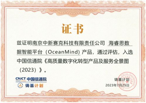 中國(guó)信通院發(fā)布《高質(zhì)量數(shù)字化轉(zhuǎn)型產(chǎn)品及服務(wù)全景圖（2023）——信息系統(tǒng)集成服務(wù)篇》